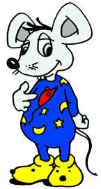 Pipsi ist das Maskottchen von Piesel Piepser. Diese kindlich dargestellte Maus, hilft Kindern dabei, das Thema der Bettnäss-Therapie anzugehen und grade ernst genug für den Erfolg zu nehmen.